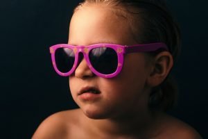 Uso de gafas en niños