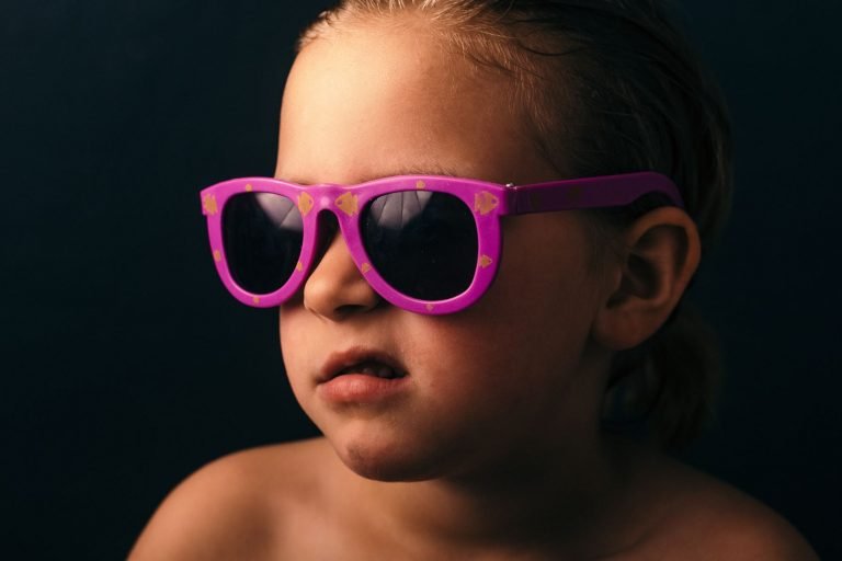 Uso de gafas en niños